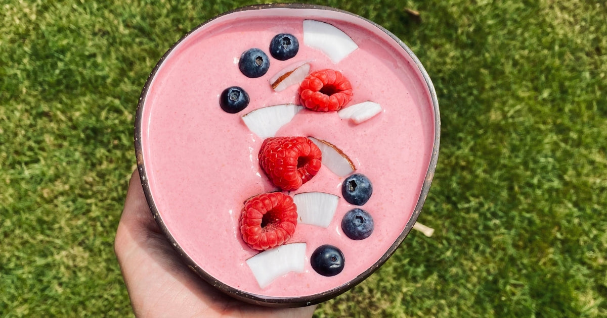 Raspberry 3 Ways - Smoothie Bowl