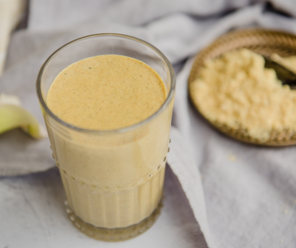 Purition Curcumin & Black Pepper whole food protein smoothie.