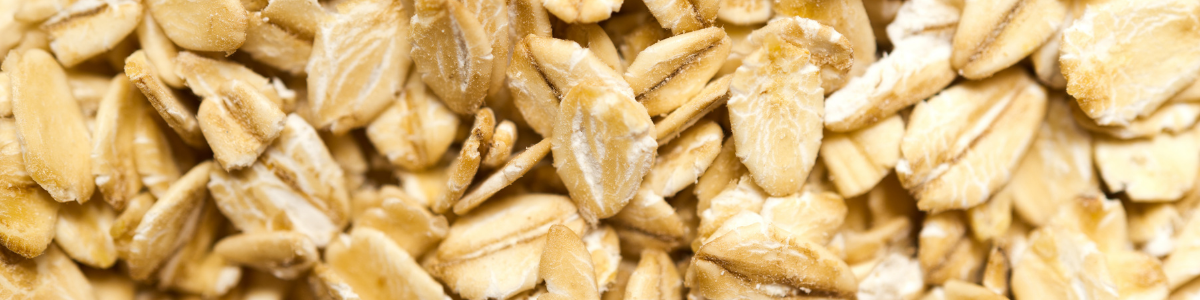 A close up of jumbo oats